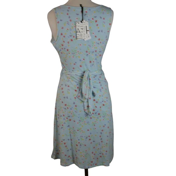 Stitch Fix 41 Hawthorn NWT Kaylee Blue Floral Surplice Dress Size Small - Picture 4 of 11